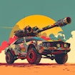 Драка Автозабег