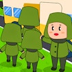 Март Пазл: Затор Автобусов