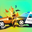 Атака полицейской машины