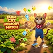Играй с памятью: Кошки на ферме