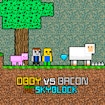 Обби против Бейкона: MCSkyblock