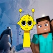 Только Вверх в Minecraft и Sprunki