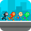 Stickhero Party: Игра на четверых