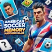 Американская игра на запоминание с футбольными картами