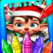 Игра-раскраска Рождественские Эльфы